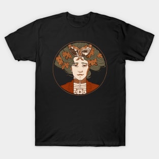 Canada Spirit Art Nouveau (for dark shirts) T-Shirt